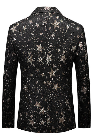 Black Stars Men's Prom Blazer